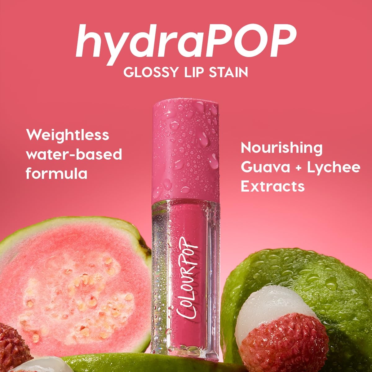 image:imageColourPop HydraPop Glossy Lip Stain Hydrating Lip Gloss That Fades Into A Soft Tint NonDrying amp LongLasting WaterBased GlosstoStain Finish Fruit Punch 011 Fl OzBaby Fox