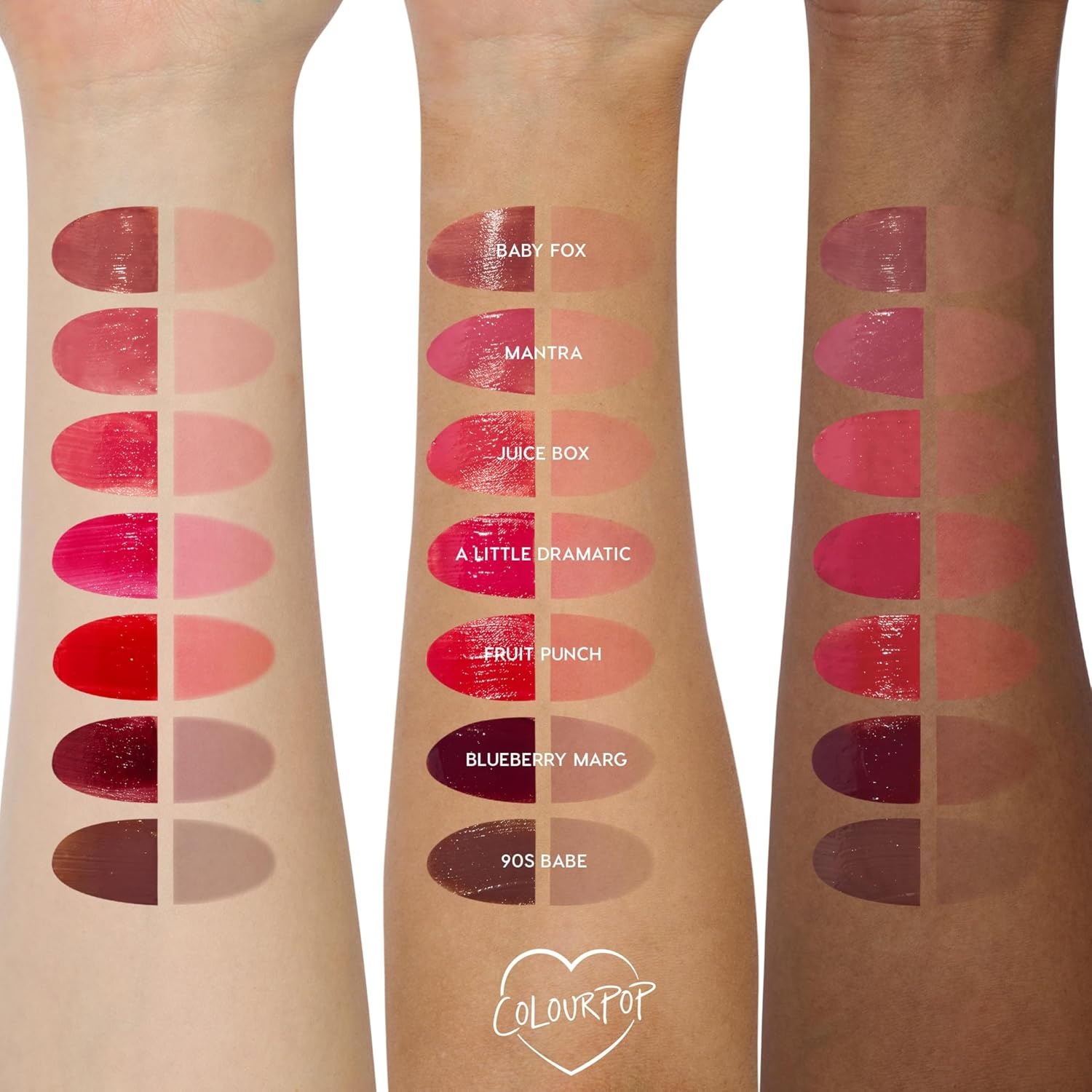 image:imageColourPop HydraPop Glossy Lip Stain Hydrating Lip Gloss That Fades Into A Soft Tint NonDrying amp LongLasting WaterBased GlosstoStain Finish Fruit Punch 011 Fl Oz90s Babe Fruit Punch