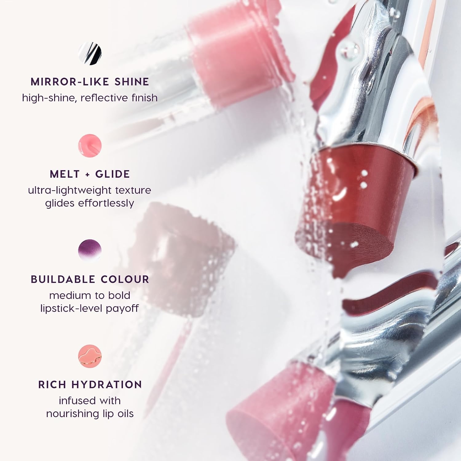 image:imageColourPop Hyper Shine Glossy Lipstick Set Best NudesLavender Lemonade