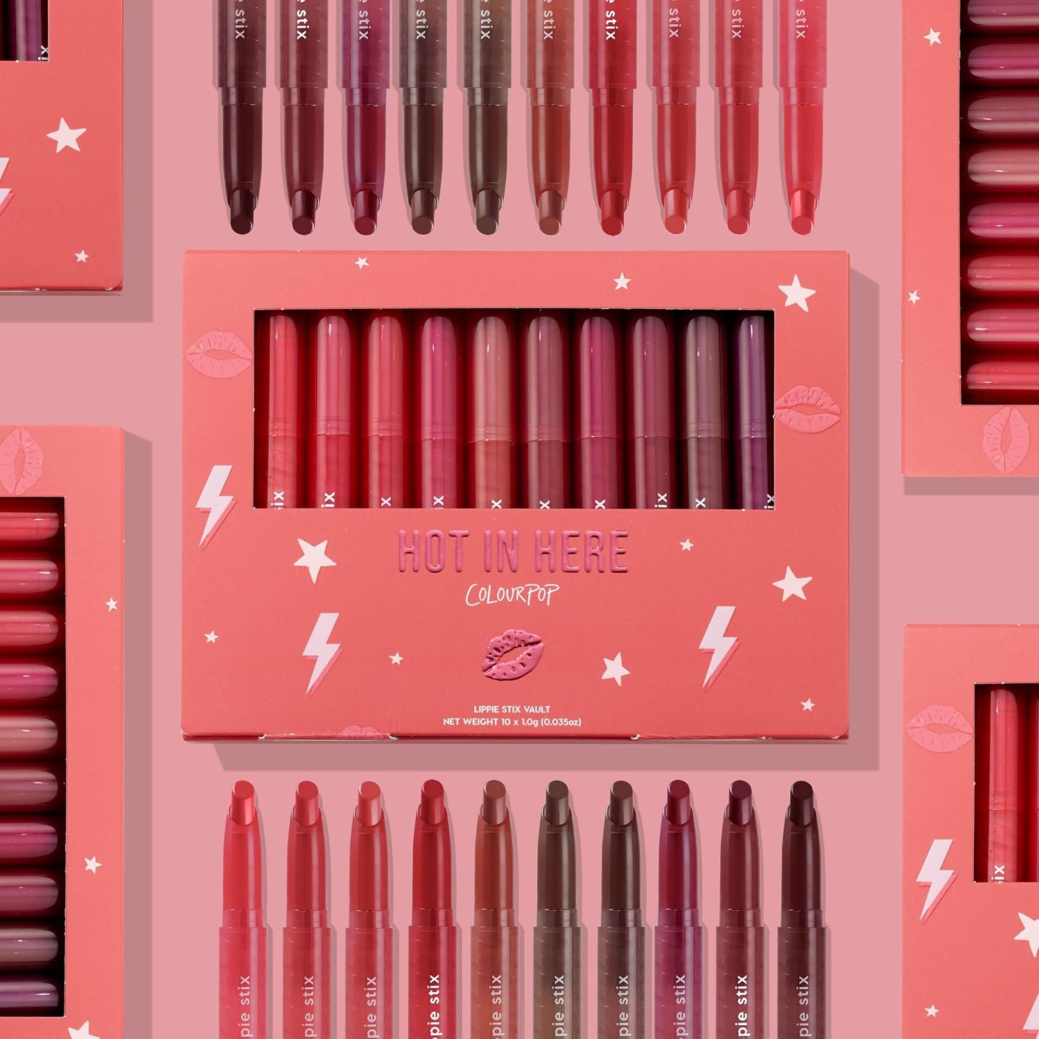 image:imageColourPop Lil Box of Lippie Stix Vault 10 CountHot in Here