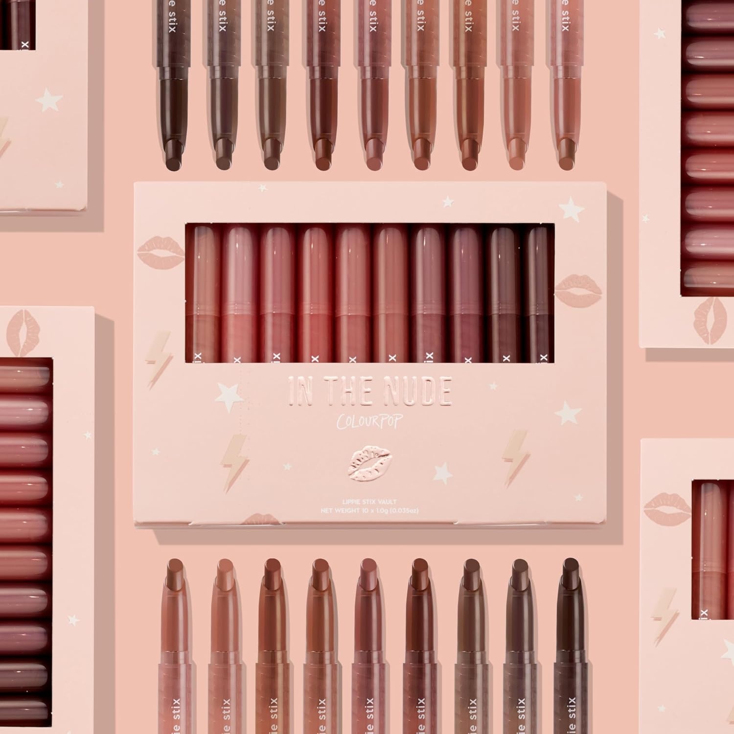 image:imageColourPop Lil Box of Lippie Stix Vault 10 CountIn the Nude