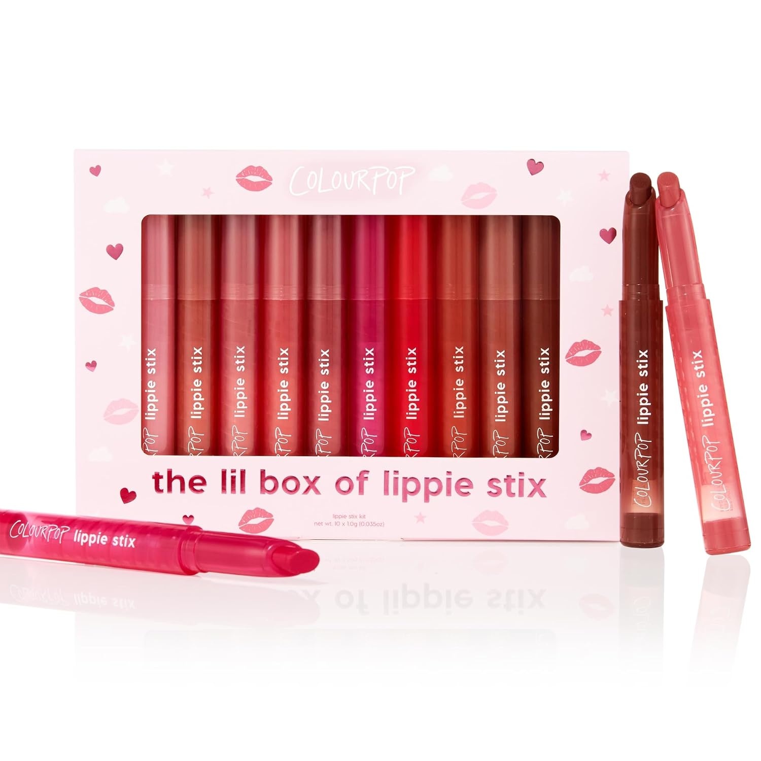 image:imageColourPop Lil Box of Lippie Stix Vault 10 CountLil Lip Box