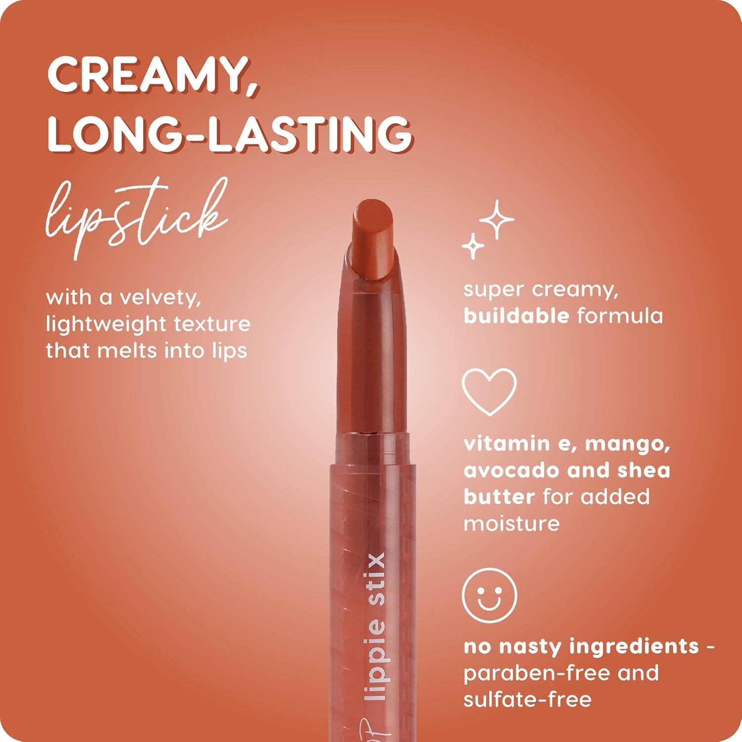 image:imageColourPop Lippie Stix LongLasting Matte Lipstick Formulated with Vitamin E amp Shea Butter for All Day Moisture Paraben and Sulfate Free After Shock 004 ozZiggie