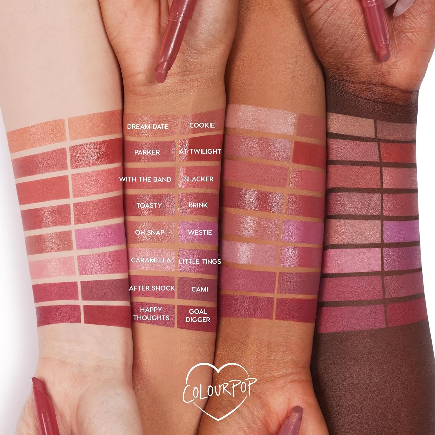 image:imageColourPop Lippie Stix LongLasting Matte Lipstick Formulated with Vitamin E amp Shea Butter for All Day Moisture Paraben and Sulfate Free After Shock 004 ozToasty