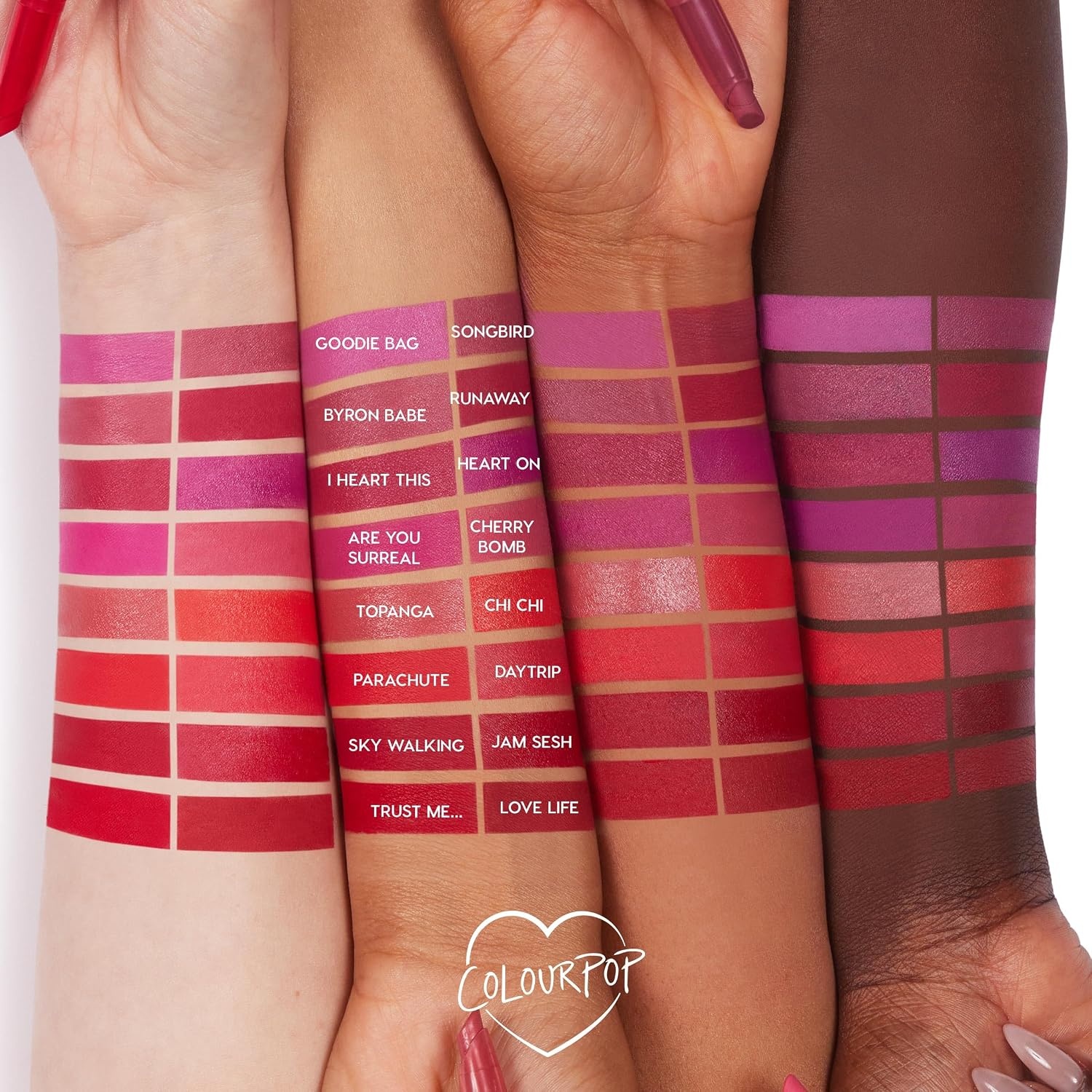 image:imageColourPop Lippie Stix LongLasting Matte Lipstick Formulated with Vitamin E amp Shea Butter for All Day Moisture Paraben and Sulfate Free After Shock 004 ozChi Chi