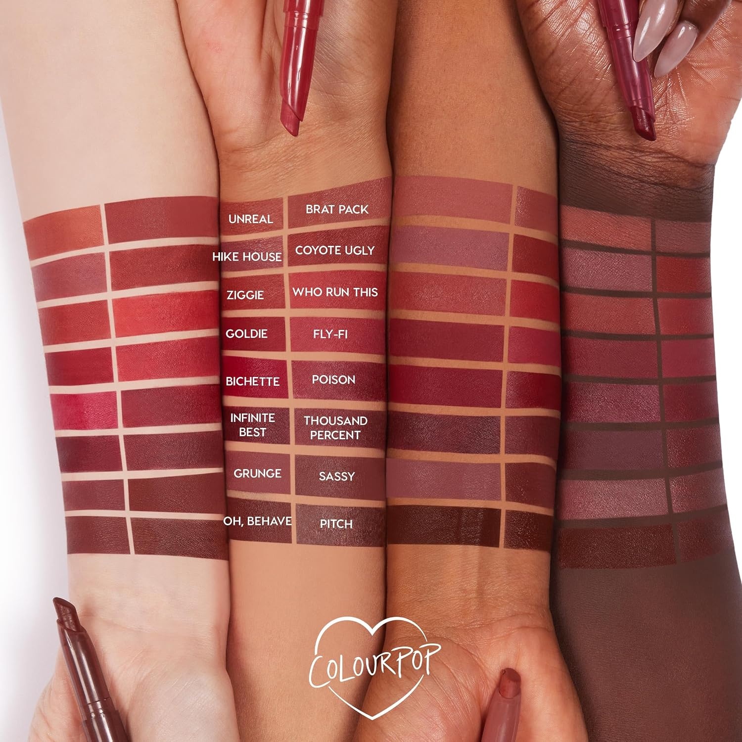 image:imageColourPop Lippie Stix LongLasting Matte Lipstick Formulated with Vitamin E amp Shea Butter for All Day Moisture Richly Pigmented Dusty Coral Lipstick Paraben and Sulfate Free Topanga 04 ozStix Grunge