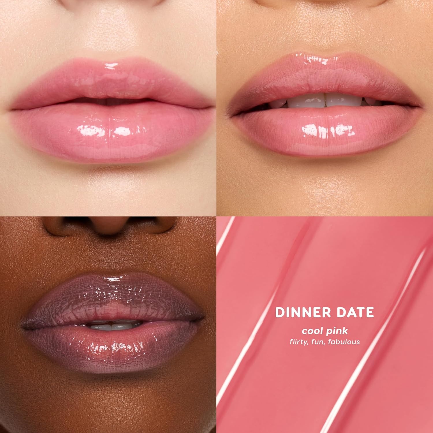 image:imageColourPop So Juicy Plumping Lip Gloss Balm Angel Baby 007 ozDinner Date