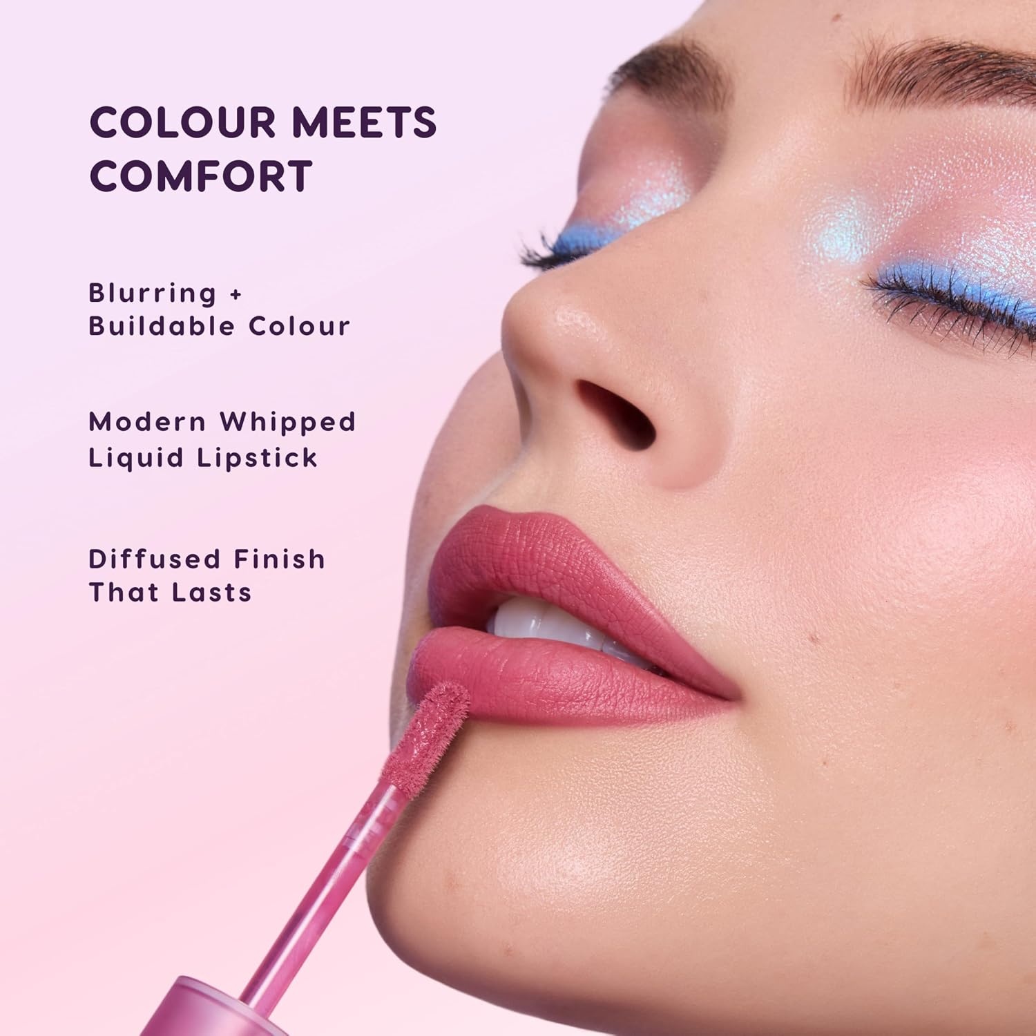 image:imageColourpop Cloud Whip Liquid Lipstick for Women Blurring Lip Stick with a Soft Finish Infused with Marshmallow Cloudberry amp Hyaluronic Acid Creamy amp NonDrying Candy Floss 012 Fl ozStorm Cloud