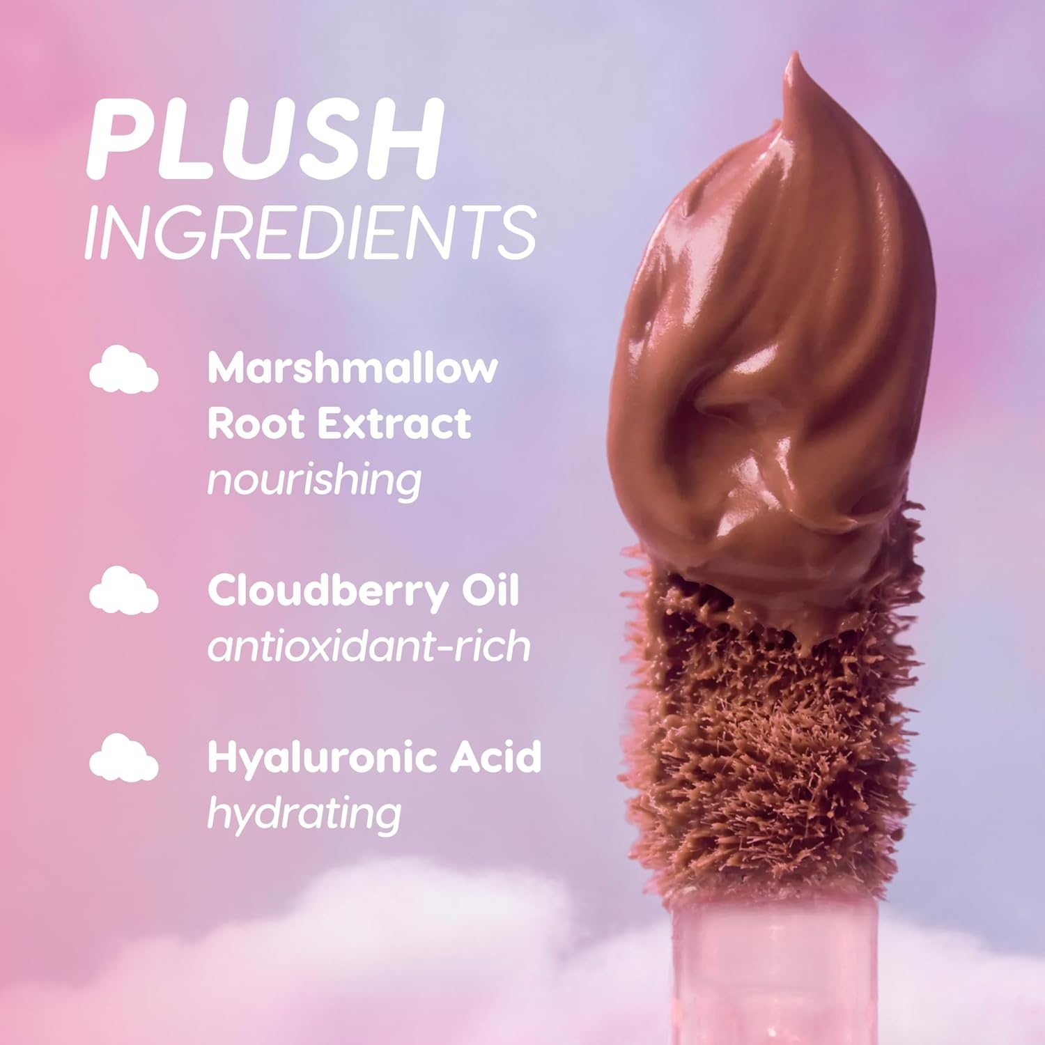 image:imageColourpop Cloud Whip Liquid Lipstick for Women Blurring Lip Stick with a Soft Finish Infused with Marshmallow Cloudberry amp Hyaluronic Acid Creamy amp NonDrying Candy Floss 012 Fl ozFloating on Air
