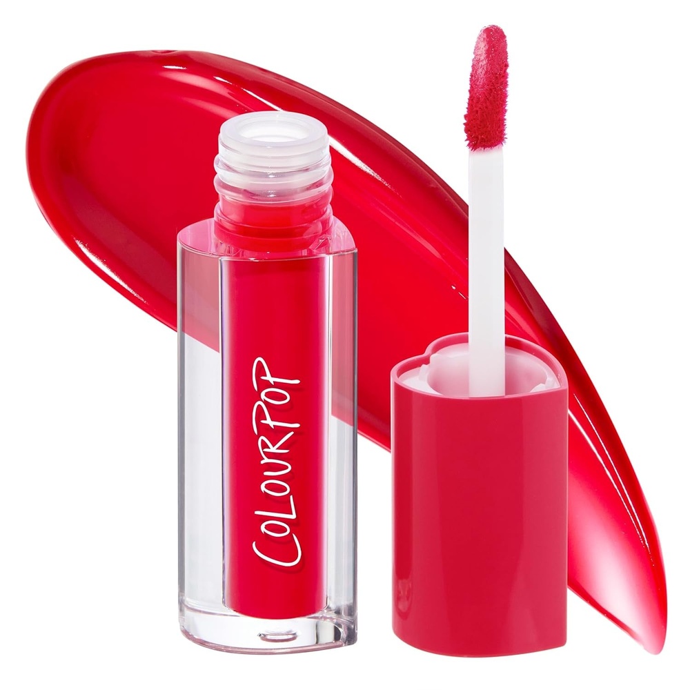image:imageColourPop HydraPop Glossy Lip Stain Hydrating Lip Gloss That Fades Into A Soft Tint NonDrying amp LongLasting WaterBased GlosstoStain Finish Fruit Punch 011 Fl OzFruit Punch