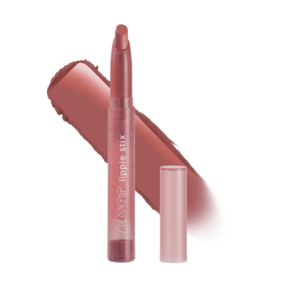 image:imageColourPop Lippie Stix LongLasting Matte Lipstick Formulated with Vitamin E amp Shea Butter for All Day Moisture Richly Pigmented Dusty Coral Lipstick Paraben and Sulfate Free Topanga 04 ozCami