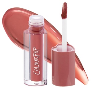 ColourPop HydraPop Glossy Lip Stain – Hydrating Lip Gloss That Fades Into A Soft Tint – Non-Drying & Long-Lasting – Water-Based Gloss-to-Stain Finish – Fruit Punch (0.11 Fl Oz)(Baby Fox)